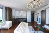 Beautiful and bright apartment for rent in the heart of Tay Ho district, Ha Noi